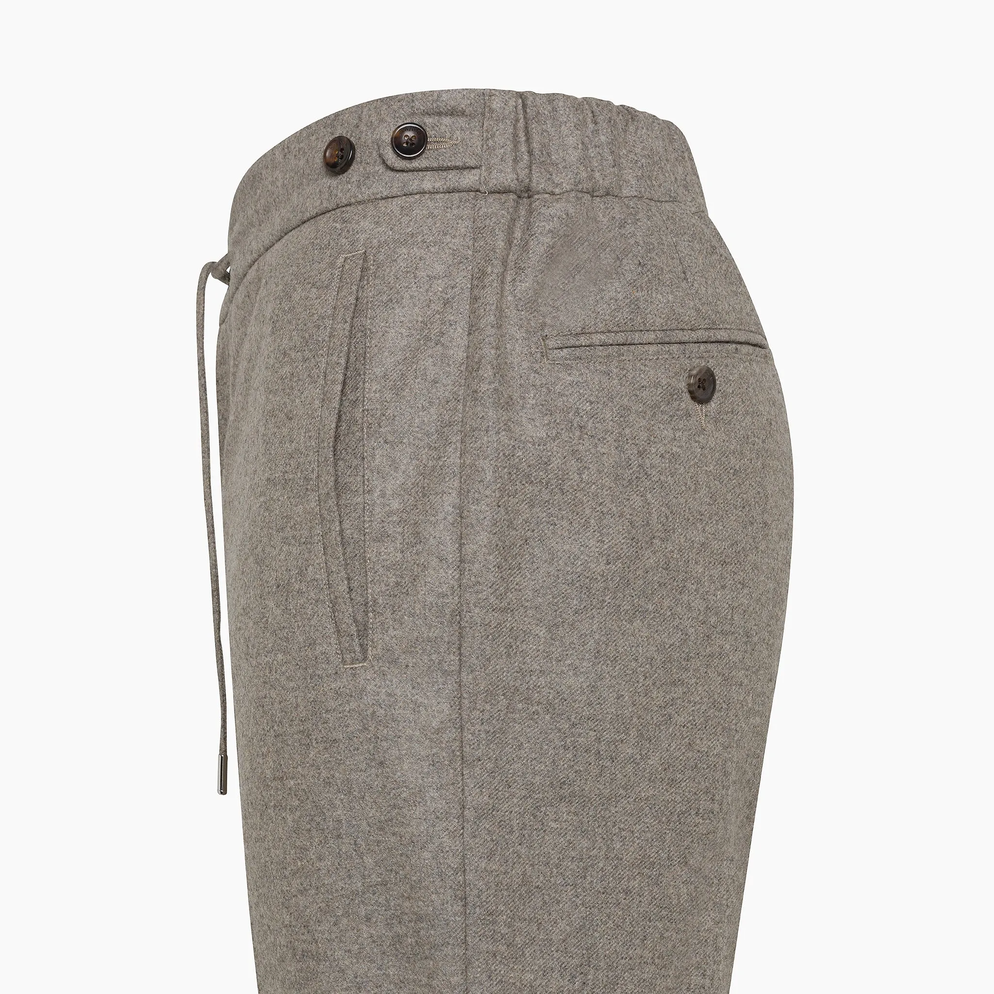 Vince easy pants in Wool Cash Flannel