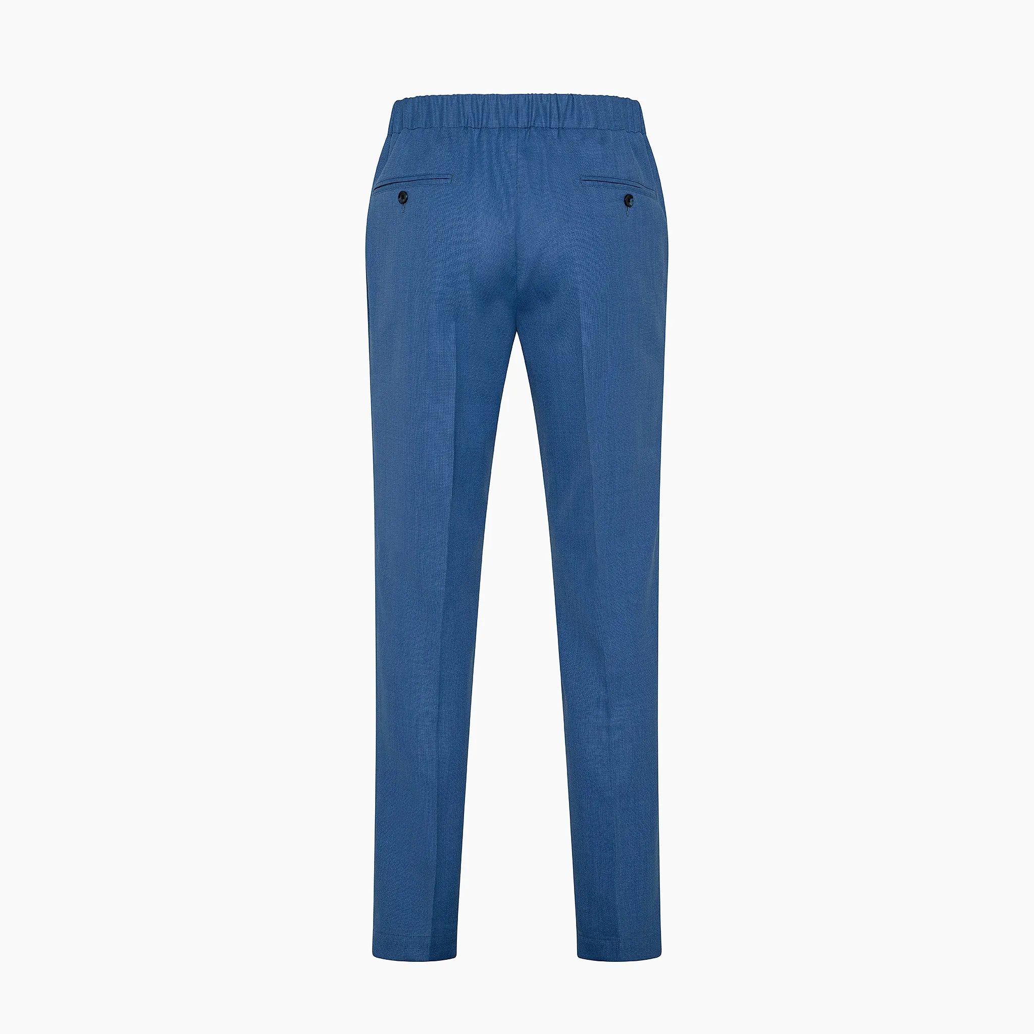 Vince easy pants with drawstring in Defender Lux Hopsack Wool