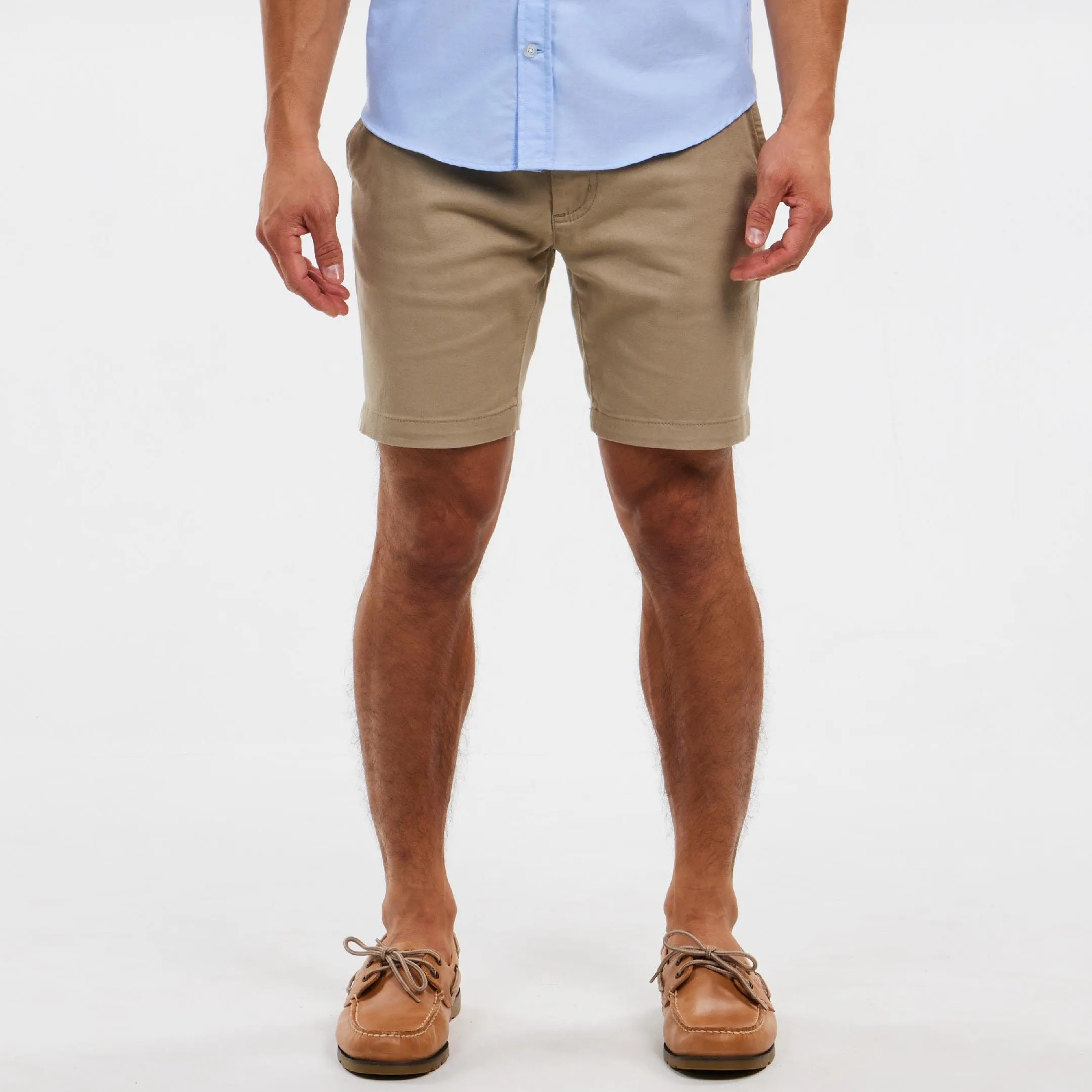 Vintage Khaki Lightweight Stretch Chino Short