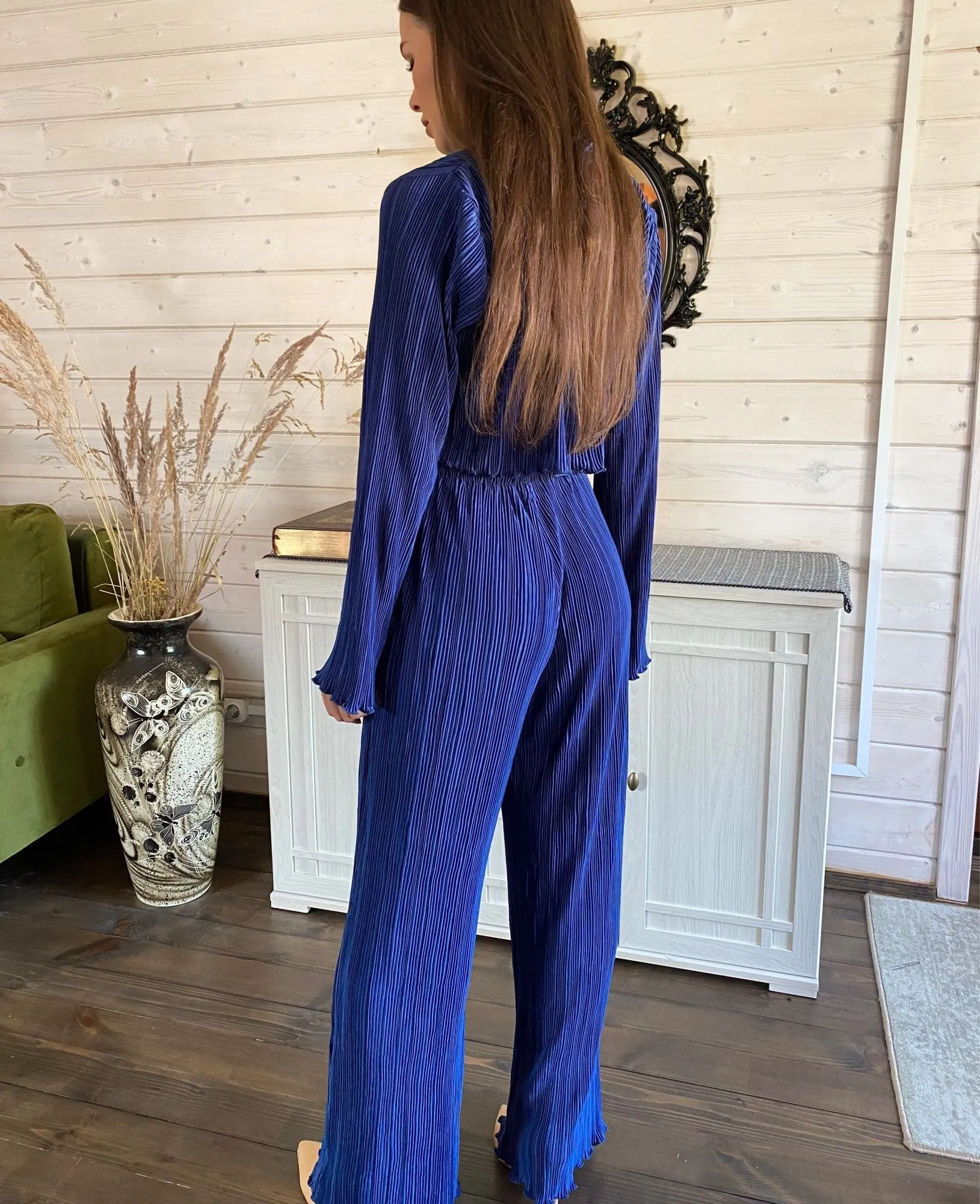 Vitalia Pleated Set