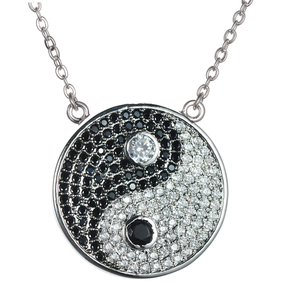 Women's Fashion YinYang CZ Jewelry Sets