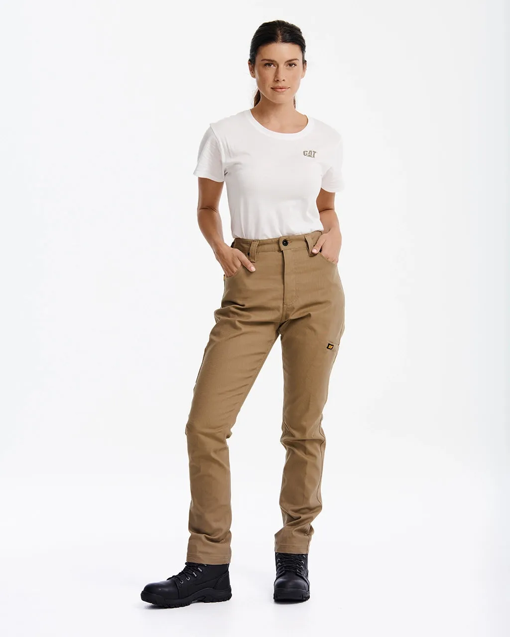 Women's Stretch Canvas Utility Work Pants