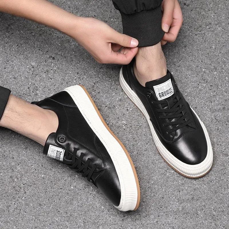 Xituodai  Spring Hot Sale Casual Men's Shoes Fashion Comfortable Shoe Men Sneakers Designer Genuine Leather Man Flats Male Chaussures